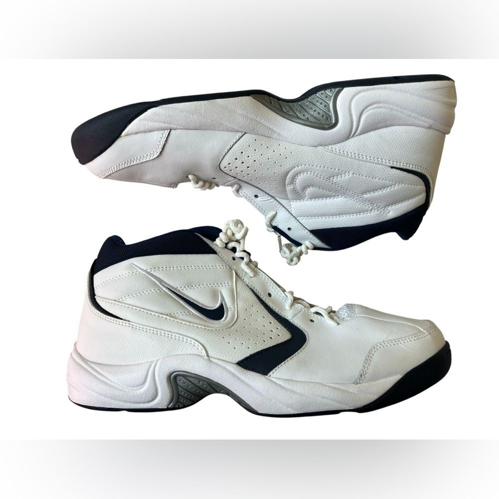 Nike The Overplay White & Blue Sneakers Mens 10.5